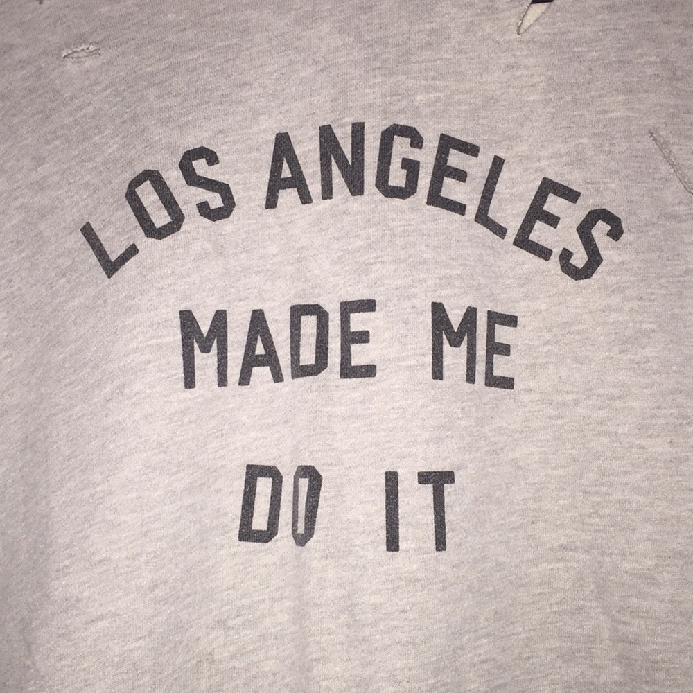 Los Angeles Made Me Do It Crewneck